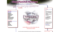 Desktop Screenshot of nissanfanclub-nordharz.de